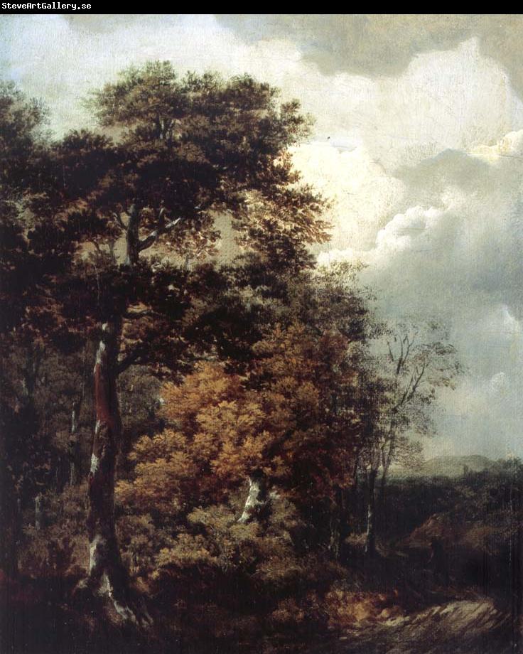 Thomas Gainsborough Landscape with a Peasant on a Path